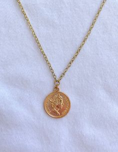 the gold coin necklace is a very cute 16 inch long necklace! it's perfect for layering! not recommended for children under 8 as small objects could present as a choking hazard. Chesapeake Va, Gold Coin Necklace, Doll Jewelry, Small Objects, Gold Coin, Name Bracelet, Surfs Up, Coin Necklace, Gold Coins