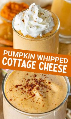 Pumpkin whipped cottage cheese. Pumpkin Spice Recipes, Whipped Cottage Cheese, Cottage Cheese Recipe, Healthy Pumpkin Dessert, Pumpkin Spice Recipe, Postre Keto