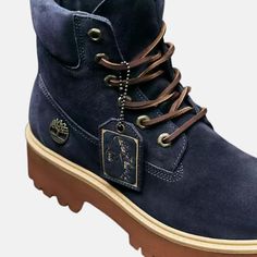 Style No. TB0A62PVEP3 Color: Dark Blue Seude Celebrate iconic style in the Timberland C.F. Stead Indigo Suede Stone Street 6-Inch Boot, steeped in heritage and built to last. Timberland famous 6-Inch Boot and C.F. Stead’s durable suedes are the perfect union—both built for hard work and designed to age gracefully as you wear them and make them your own. This special edition is part of the Timberland C.F. Stead Indigo Suede Collection, a collaboration that honors the rich history of both Timberla Blue Timberland Boots, Timberland 6 Inch, Timberland Women, Stone Street, Red Puffer, Age Gracefully, Timberlands, Timberlands Women, Iconic Style