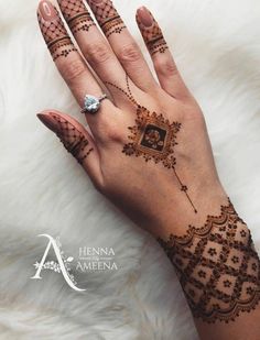 henna tattoo designs for hands and fingers on the hand is an intricate design that can be seen in many different ways