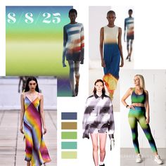 Print Trends 2024, Ss25 Prints, Fashion Trend Board