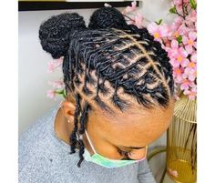 Braided Updo Natural Hair, Locs Updo, 4c Natural Hairstyles Short, Hair Braid Patterns