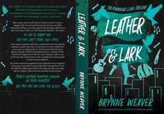 a book cover for leather and lark