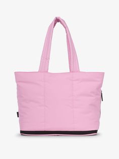 CALPAK Luka expandable shoulder tote bag with laptop compartment in bubblegum; ALT2201-BUBBLEGUM 17 Inch Laptop Backpack, Sporty Aesthetic, Hanging Toiletry Bag, Laptop Tote Bag, Laptop Tote, Key Pouch, Luggage Cover, Insulated Lunch Bags, Hidden Pocket