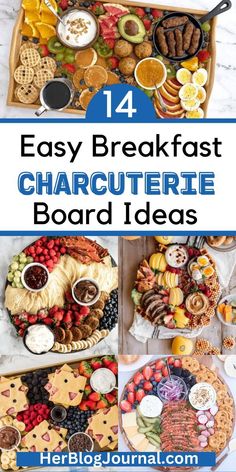 easy breakfast charcuterie board ideas at home. These charcuterie boards are easy to make by adding fruits, cheese, yogurts, eggs, pancakes, waffles, and anything you like. Breakfast Charcuterie Board Ideas, Breakfast Charcuterie Board, Family Morning, Breakfast Charcuterie, Charcuterie Board Meats, Charcuterie Appetizers, Creative Breakfast, Charcuterie Board Ideas, Breakfast Platter