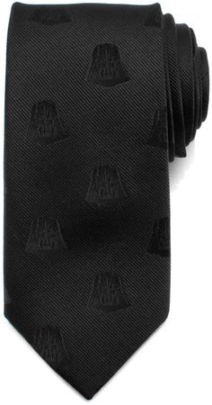 a black tie with the star wars logo on it