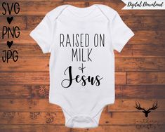 Baby Onsies Ideas Boy, Onsies Ideas Boy, Cricut Onesie Ideas, Christian Baby Onesies, Cricut Baby Onesie, Cricut Onsies, Baby Onsies Ideas, Baby Onesies Diy, Onesie Ideas