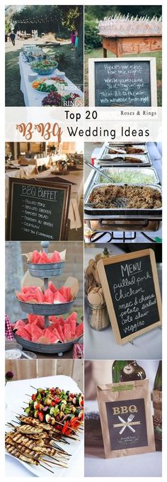 the top 20 wedding ideas that are perfect for an outdoor reception or bridal party