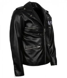 Upto 30% OFF Black Friday Sale at US Leather Mart. Buy now! Fitted Rocker Leather Jacket For Concerts, Fitted Rock Style Leather Jacket For Concerts, Rock And Roll Long Sleeve Streetwear Outerwear, Rock And Roll Style Outerwear For Fall Streetwear, Fall Rock And Roll Style Outerwear For Streetwear, Winter Rockabilly Outerwear For Streetwear, Men's Leather Jacket, George Michael, Off Black