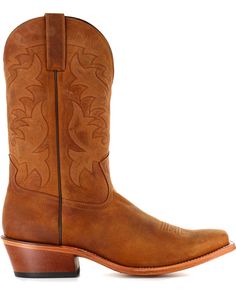 Moonshine Spirit Men's Crazy Horse Vintage Western Boots, Brown Ankle Western Boots, Men Attire, Horse Vintage, Western Lifestyle, Dan Post, Crazy Man, Mens Cowboy, Scroll Pattern, Mens Cowboy Boots