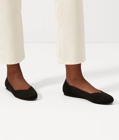 12 Ballet Flats with Arch Support to Buy in 2023 - PureWow Clarks Women's, Flat Espadrilles, Derby Shoes, Black Solid, Zara Women