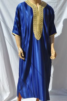 Kaftan For Men Beautiful moroccan kaftan for men gift Beautiful moroccan kaftan in cotton for men. This moroccan clothing is handmade in soft fabric cotton. This kaftan is very pleasant to wear mainly in summer, at the beach, after a spa, indoor, outdoor, at a party... Very fast to wear, not stick to the skin, this kaftan is a really must have clothing. - Cotton - embroidery - One size - Machine washing return policy I check myself each product and sell only the best quality products in any case Ramadan Clothes, Caftan For Men, Kaftan Ramadan, Kaftan For Men, Summer At The Beach, Moroccan Clothing, Moroccan Kaftan, Valentine Gifts For Husband, Moroccan Dress