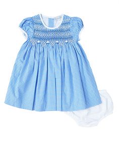 Style # FB-NP211 Made with 100% Cotton Summer Gingham Smocked Dress With Smocked Back, Spring Gingham Smocked Dress, Summer Plaid Dress With Smocked Bodice, Cotton Smocked Lined Dress For Daywear, Short Sleeve Gingham Smocked Dress For Summer, Cotton Smocked Dress Lined For Daywear, Spring Gingham Smocked Dress With Short Sleeves, Spring Plaid Smocked Dress With Smocked Bodice, Gingham Dress With Smocked Back For Daywear