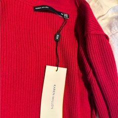 Gorgeous Wool Dress New With Tags. Fitted And Very Flattering In Red. Midi Length With Long Sleeve And A Turtle Neck. Red Midi, A Turtle, Wool Dress, Karen Millen, Midi Length, New Dress, Sweater Dress, Turtle Neck, Long Sleeve Dress