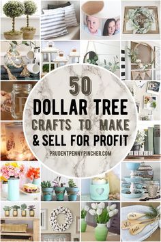 dollar tree crafts to make and sell for profits