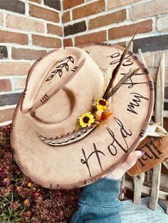 Western Hat Burning Ideas, Pyrography Hats, Hat Burning Ideas, Cowgirl Essentials