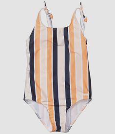 $145 Roxy Girl's Orange Stripe Shoulder Tie One-Piece Swimsuit Swimwear Size 16 Description Slip-on construction designed with a U-neckline, fixed shoulder straps, fully lined, and a moderate rear coverage. 82% nylon, 18% elastane. Hand wash, line dry. Imported. About Us We sell only 100% authentic clothing from new with tags to gently used. We have a 100% authentic or money back guarantee on every item we sell. Items are listed daily so make sure to put us on your favorite! Most of our items co Roxy Girls, Striped One Piece, Roxy, Big Kids, One Piece Swimsuit, Size 16, Size 12, Kids Outfits, Slip On