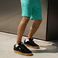 A fresh take on the classic Suede—this PUMA Suede XL is one for the wearing. Featuring an exaggerated padded collar tongue, a chunkier sole, and thick laces, this execution is inspired by the 00s but made for the modern day. A full suede upper plus a leather Formstrip make this classic, durable, and ready for everyday looks. Features: Full suede upper with leather Formstrip. Exaggerated padded collar and tongue. Mesh insole with multiple screen-printed PUMA logo. Thick laces for a throwback look Casual Black Skate Shoes With Textured Sole, Casual Sneakers With Padded Tongue For Streetwear, Casual Skate Shoes With Textured Sole, Casual Skate Shoes With Textured Sole For Streetwear, Urban Skate Shoes With Gum Sole For Spring, Black Casual Skate Shoes With Padded Tongue, Casual Black Skate Shoes With Padded Tongue, Spring Streetwear Skate Shoes With Textured Sole, Casual Skate Shoes With Padded Tongue For Sports