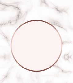 a white marble background with a pink circle in the middle