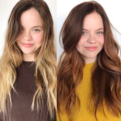 Growing Out Copper Hair, Copper Undertones Hair, Hair Color Copper Brown, Natural Copper Brown Hair, Brunette With Copper, Redhead Brunette, Dark Copper Hair Green Eyes, From Brown To Red Hair, Healthy Hair Color