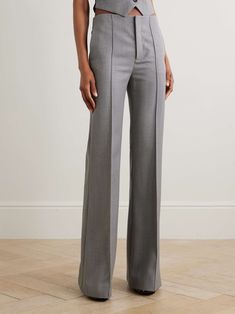 Matching Separates, Chloe Clothing, Flared Pants, Wool Pants, Ski Wear, Jeans Dress, Flare Pants, Net A Porter, Jeans Denim