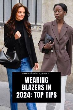 Check Blazer Outfit, Blazer Outfits Women, Best Outfits For Women, How To Wear Blazers, Black Blazer Outfit, Jeans Blazer, Blazer Outfits Casual