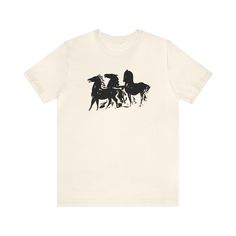 Our 3 Horses t-shirt repurposes a stunning 1930s image by Leo Gestel. Beautifully printed on our super soft and ridiculously comfortable tees. Also Available: Women's tee Horse Shirts, Fillmore East, 3 Horses, Equestrian Fashion, Horse Shirt, Horse T Shirts, Women Tshirt, Cut Tshirt, Equestrian Style