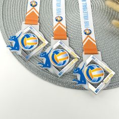 Volleyball medal award, Custom medal design, Female volleyball acrylic award, Sport reward, Personalized badge with logo Volleyball Medal, Acrylic Awards, Personalised Badges, Trophies & Awards, Volleyball, Ukraine, ? Logo