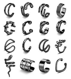 an assortment of different types of rings