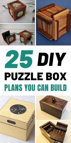 25 diy puzzle box plans you can build