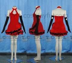 meiko project diva cosplay | Meiko Cosplay from Project DIVA Anime Style Red Cosplay Costume For Themed Events, Red Anime Cosplay Costume For Themed Events, Red Anime Costume For Fantasy Events, Red Themed Fitted Cosplay Costume, Red Fitted Cosplay Costume For Themed Events, Red Fitted Costume Accessories For Themed Events, Fitted Red Costume Accessories For Themed Events, Fitted Anime Cosplay Costume For Themed Events, Fitted Red Anime Cosplay Costume