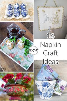 the top ten crafts and diy projects for nappin teacups are featured here