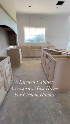 a kitchen that has been remodeled and is in the process of remodeling