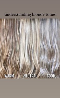 Neutral Brown Blonde Hair, Cool Tone Lowlights For Blondes, Light Ash Blonde With Lowlights, Neutral Blonde Curly Hair, Cream Soda Blonde Hair, Highlight Lowlight Blonde Short Hair, Different Colors Of Blonde Hair, Blonde Hair To Cover Grey Hair, High Impact Blonde