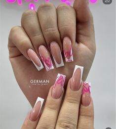 Nail Colors Summer, Jelly Tips, Spring Nail Sets, Nail Ideas Summer, Nail Inspo Nail Art, Nail Inspo Summer, Nail Art Spring, Nail Coffin, Summer Nails Summer