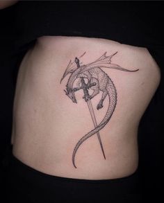 Shoulder Dragon Tattoo For Women, Mythical Dragon Tattoo, Griffon Tattoo, Dragon Tattoo Ideas, Small Dragon Tattoos, Dragon Tattoo For Women, Fantasy Tattoos, Dragon Tattoo Designs, Badass Tattoos