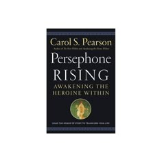 the book cover for persephone rising by carol s peason, with an image of