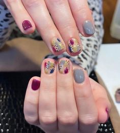 Mismatch Gel Nails, Gelish Nails Colors Winter 2022, Gelish Inspo, Lots Of Dots Gelish, Gelish Brights Have More Fun, Gelish Nail Colours, Gelish Nails, Professional Nails, Gel Nail Art