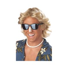 70's Feathered Hair Costume Wig (Blonde) will transform you into a 1970's beach bum! After the beach, hit the discoteque for a night of groovin' with this retro costume wig! Size: standard. Gender: male. Age Group: adult. Petite Blonde, Feathered Hair, California Costumes, Men's Wigs, Surfer Dude, Mens Wigs, 70s Outfits, Natural Wigs, Retro Costume