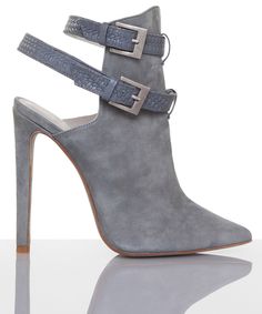 Plomo - Alfonsa Grey Hot Heels, Gorgeous Shoes, Fashion High Heels, Spring Shoes, Shoes Shoes, Look Chic