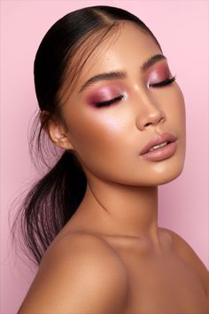 Editorial Make-up, Rosa Make-up, Classy Makeup, Glam Glow, Rose Makeup, Barbie Makeup