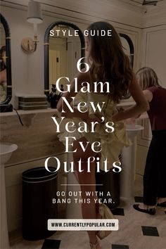 Choosing the perfect NYE look can be tricky—what if it’s freezing? What if that sparkly dress is too much? Take a breath and relax. We’re here to make sure you’re on trend, event appropriate and camera-ready with our best women’s New Year’s Eve outfit ideas. Nye Look