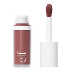 Build and blend a dewy pop of color with e.l.f. Cosmetics Camo Liquid Blush. The pigment-packed formula gives cheeks a long-lasting flush that’s flattering as e.l.f. lightweight liquid blush formula effortlessly blends out to a soft finish. The rounded, grooved applicator applies the perfect amount of blush every time. Apply with e.l.f.’s Liquid Blush Brush to help you blend like a pro. Why you'll love it: • Long-lasting liquid blush delivers high-pigment color • Lightweight formula with a soft, Elf Blush, Elf Products, Mauve Blush, Blush Beauty, Leaping Bunny, Liquid Blush, Elf Cosmetics, Elf Makeup, Pigment Coloring