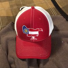 From Roots Outfitters - Peach State Pride Hat Tags Removed. Never Worn Brand New Condition! Red Curved Bill Hats For Spring, Red Curved Bill Hat For Spring, Mens Trucker Hat, Trucker Hat, Red White, Accessories Hats, Red And White, Mens Accessories, Man Shop