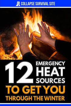 Winter is a dangerous time for countless people. As fuel gets expensive and power becomes unreliable, we will need emergency heat sources. Alternative Heat Source Diy, Heat Sources Emergency, Alternative Heat Source, Emergency Heat Source Power Outage, Emergency Heat Source, Small Space Heater, Non Renewable Energy