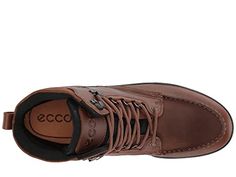 ECCO Sport Track 25 GORE-TEX® Boot - zappos.com Gore Tex Boots, Sports Track, Sport Man, Gore Tex, Full Grain Leather, Product Reviews, Shoe Boots, Track, Lace Up