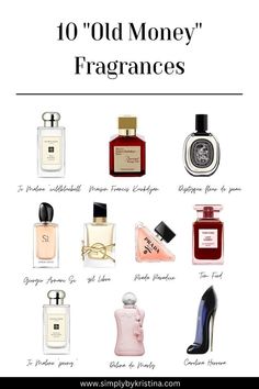 Popular Perfumes Top 10 For Women, Old Money Parfum Woman, Perfume Collection Fragrance For Women, Old Money Products, Old Money Fragrance, Old Money Tips, Women Perfume Top 10, Best Parfum For Women, Old Money Beauty