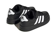 (GS) adidas Breaknet 2.0 EL 'Black White' HP8968 Adidas Breaknet, Fashion Performance, Sneaker Collection, Stylish Sneakers, Perfect Pair, Your Perfect, Black White, Adidas, Black And White