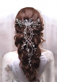 Kasut Pengantin, Bohemian Headpiece, Long Hair Vine, Chain Headpiece, Hair Vine Bridal, Wedding Hair Vine, Crystal Hair Vine, Vine Wedding, Bridal Hair Jewelry