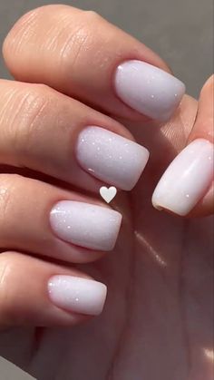 Business Casual Nails Simple, Builder Gel Nails Design Simple, Nail Color That Goes With Everything, Simple Short Acrylic Nails, Nails Designer, Milky Nails, Wow Nails, Subtle Nails, Basic Nails